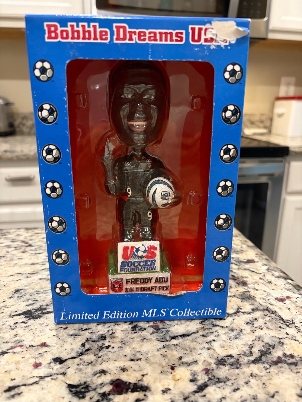 Vintage 2004 Freddy Adu D.C. United #1 Draft Pick